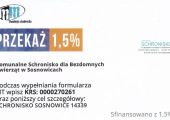 Przekazanie 1,5% podatku